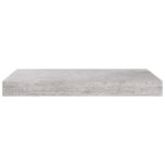 Étagères murales flottantes 4 pcs gris béton 40x23x3,8 cm MDF – Image 4