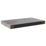 Étagère murale flottante gris béton 50x23x3,8 cm MDF – Image 4