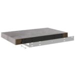 Étagère murale flottante gris béton 50x23x3,8 cm MDF – Image 5