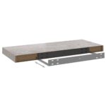 Étagère murale flottante gris béton 60x23,5x3,8 cm MDF – Image 5