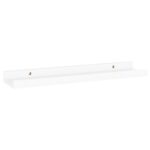 Étagères murales 4 pcs Blanc 40x9x3 cm – Image 2