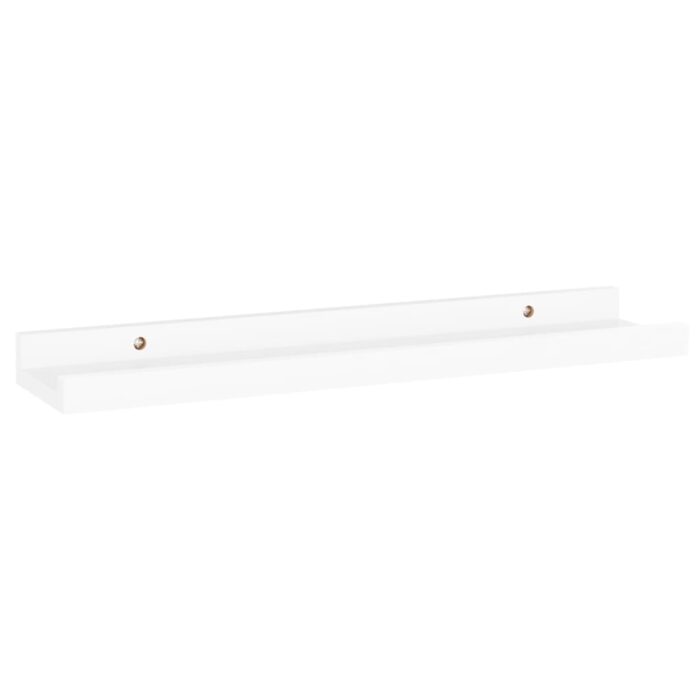 Étagères murales 4 pcs Blanc 40x9x3 cm – Image 2