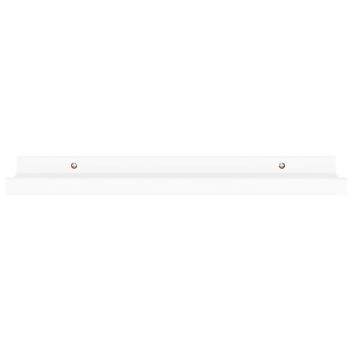 Étagères murales 4 pcs Blanc 40x9x3 cm – Image 3