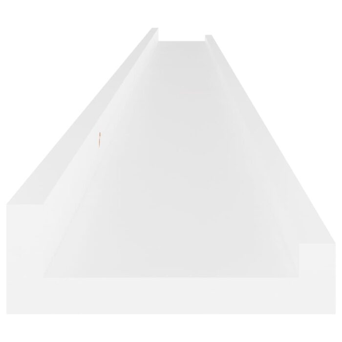 Étagères murales 4 pcs Blanc 115x9x3 cm – Image 5