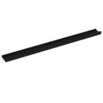 Étagères murales 2 pcs Noir 100x9x3 cm – Image 2