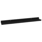 Étagères murales 4 pcs Noir 60x9x3 cm – Image 2