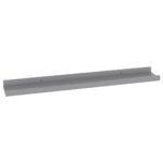 Étagères murales 4 pcs Gris 60x9x3 cm – Image 3