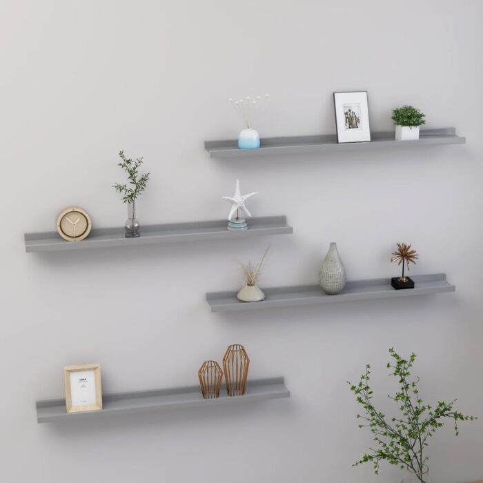 VXL8720286417775_m_en_hd_1.jpg Étagères murales 4 pcs Gris 80x9x3 cm – Image 1