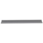 Étagères murales 4 pcs Gris 100x9x3 cm – Image 4