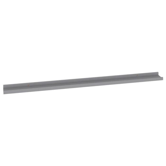 Étagères murales 4 pcs Gris 115x9x3 cm – Image 3