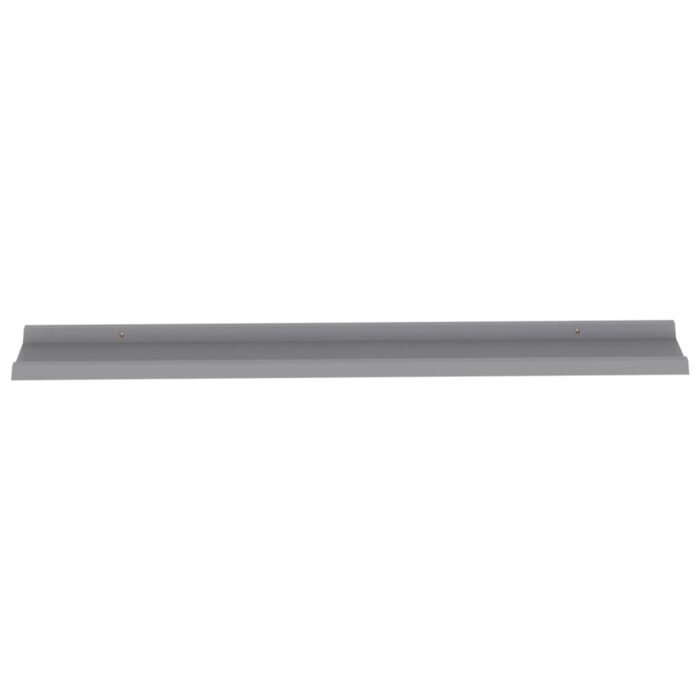 Étagères murales 4 pcs Gris 115x9x3 cm – Image 4