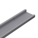 Étagères murales 4 pcs Gris 115x9x3 cm – Image 6