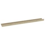 Étagères murales 2 pcs chêne sonoma 80x9x3 cm – Image 2