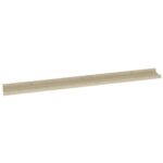 Étagères murales 4 pcs chêne sonoma 100x9x3 cm – Image 3
