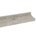 Étagères murales 4 pcs Gris béton 80x9x3 cm – Image 5