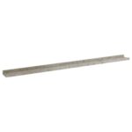 Étagères murales 4 pcs Gris béton 115x9x3 cm – Image 3