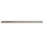 Étagères murales 4 pcs Gris béton 115x9x3 cm – Image 4