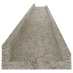 Étagères murales 4 pcs Gris béton 115x9x3 cm – Image 5
