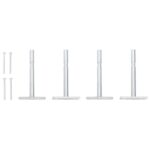 Étagères à tiroir murales 2 pcs Chêne et blanc 40x23,5x10cm MDF – Image 7