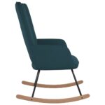 Chaise à bascule Bleu Velours – Image 4