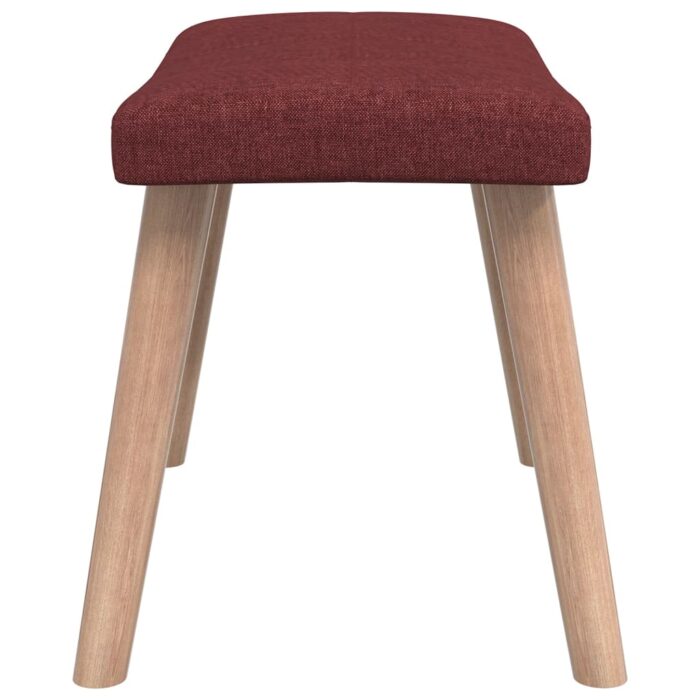VXL8720286423097_g_en_hd_8.jpg Chaise de relaxation avec tabouret Rouge bordeaux Tissu – Image 8