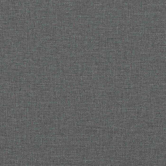 Chaise à bascule avec tabouret Gris foncé Tissu – Image 8