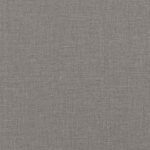 Chaise à bascule avec tabouret Taupe Tissu – Image 8