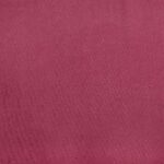 Chaise de relaxation avec tabouret Rouge bordeaux Velours – Image 11