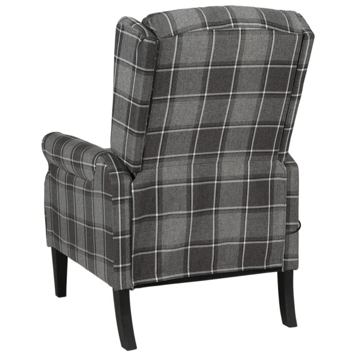 Fauteuil inclinable Gris Tissu – Image 4