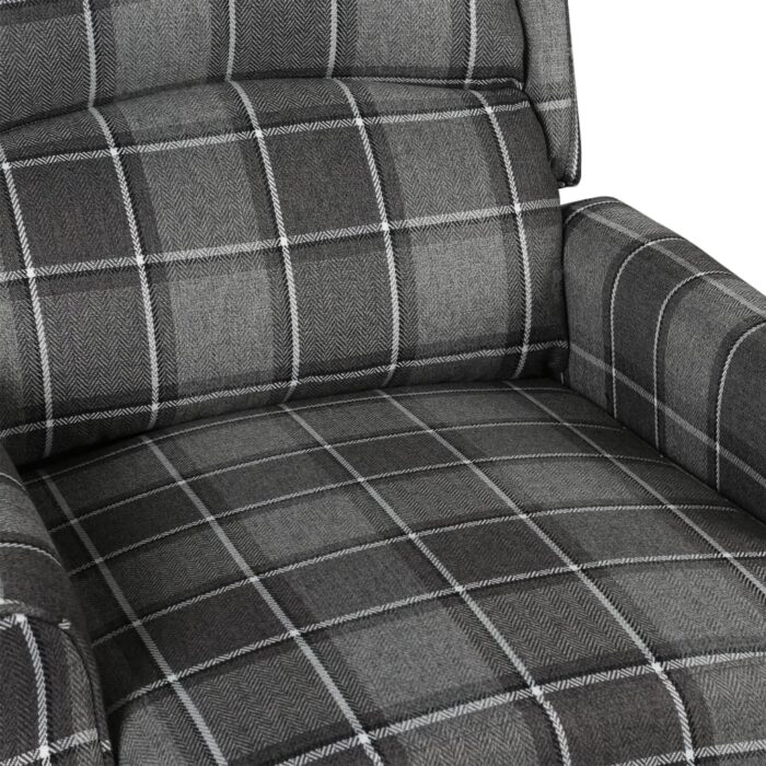 Fauteuil inclinable Gris Tissu – Image 5