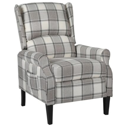 Fauteuil inclinable Gris Tissu