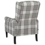 Fauteuil inclinable Gris Tissu – Image 4