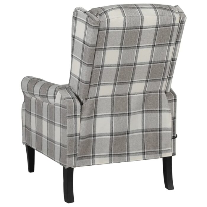 Fauteuil inclinable Gris Tissu – Image 4