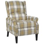 Fauteuil inclinable Vert Tissu