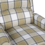 Fauteuil inclinable Vert Tissu – Image 5