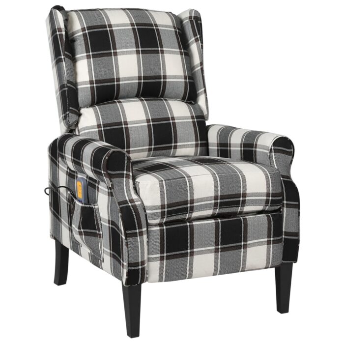 Fauteuil inclinable de massage Multicolore Tissu – Image 1
