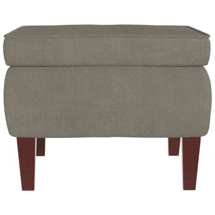 VXL8720286428139_g_en_hd_2.jpg Tabouret avec pieds en bois Gris clair Velours – Image 2
