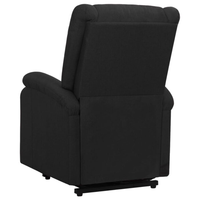 Fauteuil de massage Noir Tissu – Image 4