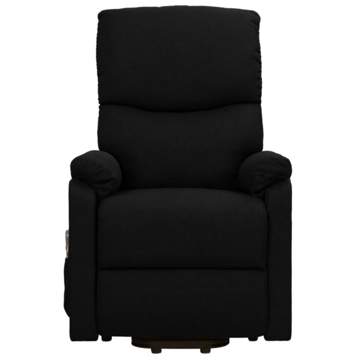 Fauteuil de massage Noir Tissu – Image 2