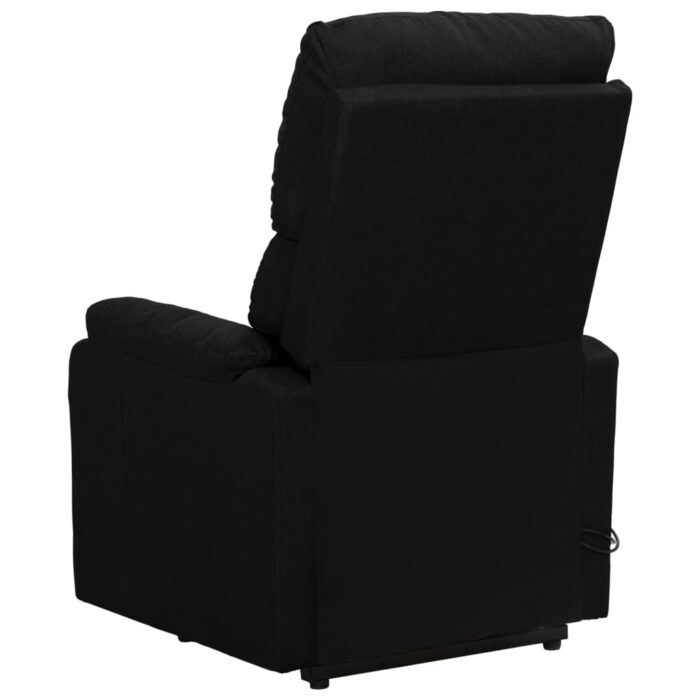 Fauteuil de massage Noir Tissu – Image 3