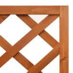 Jardinière d'angle en treillis 40x40x150cm Bois de sapin massif – Image 4