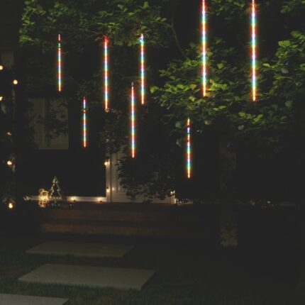 Guirlandes lumineuses 8 pcs 50 cm 288 LED coloré