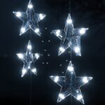 Guirlande lumineuse à étoiles LED 500 LED Blanc 8 fonctions – Image 2