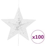 Guirlande lumineuse à étoiles LED 500 LED Blanc 8 fonctions – Image 4