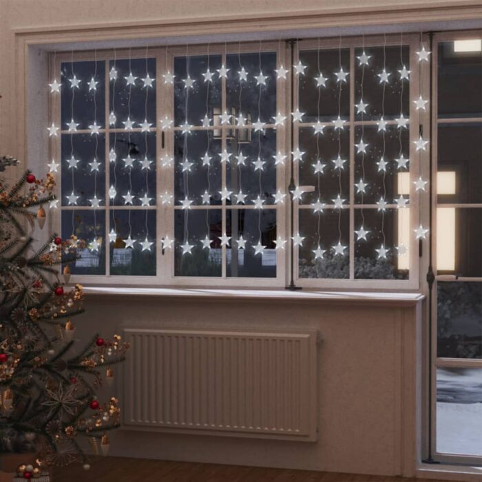 Guirlande lumineuse à étoiles LED 500 LED Blanc 8 fonctions – Image 1