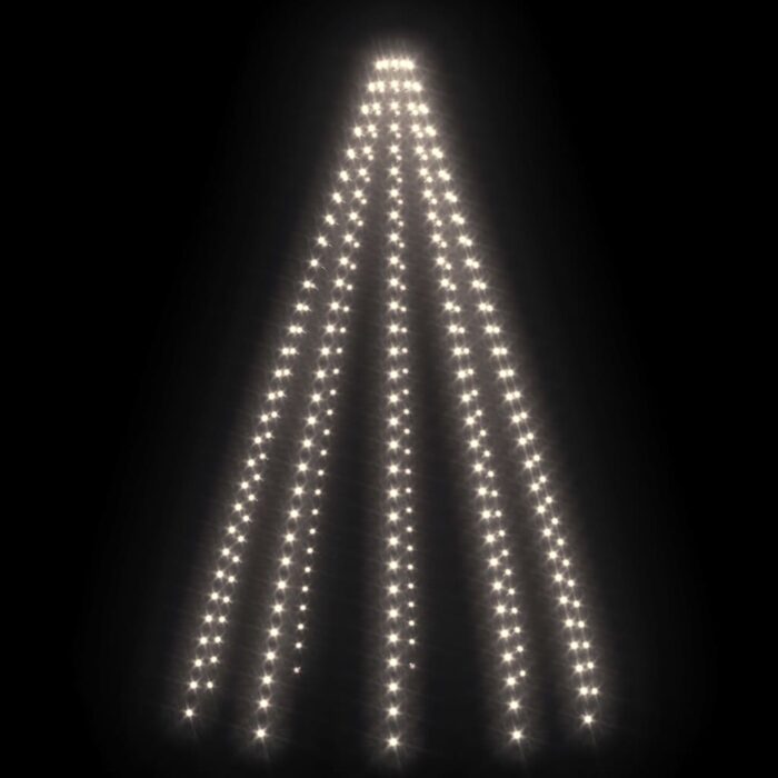Guirlande lumineuse d'arbre de Noël 300 LED Blanc froid 300 cm – Image 2