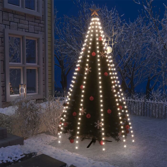 Guirlande lumineuse d'arbre de Noël 300 LED Blanc froid 300 cm – Image 1