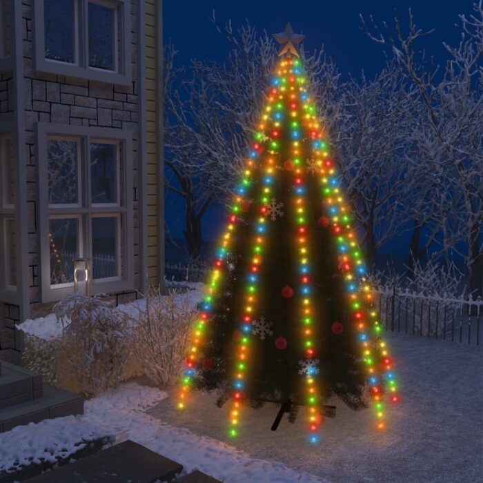 Guirlande lumineuse d'arbre de Noël 400 LED colorées 400 cm – Image 1