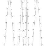 Lampes solaires 5 pcs 5x200 LED Multicolore Intérieur Extérieur – Image 4