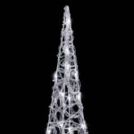 Cône lumineux décoratif à LED Acrylique Blanc froid 90 cm – Image 2